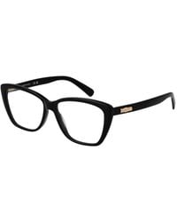 Longchamp - Black Acetate Glasses (frames) - Lyst