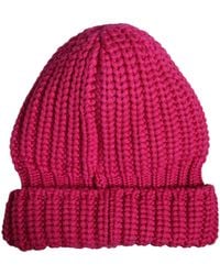 Dolce & Gabbana - Solid Wool Knitted Winter Beanie Hat - Lyst