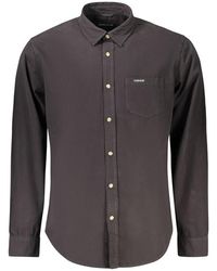 Guess - Black Cotton Men's Shirt - Lyst