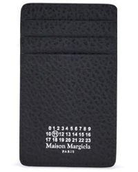 Maison Margiela - Black Calf Leather Bos Taurus Wallet - Lyst