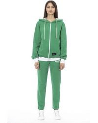 Baldinini - Green Cotton Sweater - Lyst