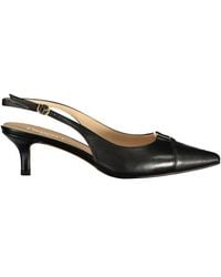 Twinset - Black Leather Sandal - Lyst