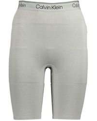 Calvin Klein - Grigio Polyester 's Sweatpant - Lyst