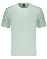 BOSS - Verde Cotton Men's T - Lyst
