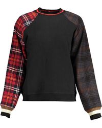 Desigual - Chic Contrasting Detail Sweatshirt - Lyst