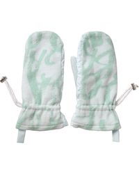 Dolce & Gabbana - Nylon Fleece Wrist Length Mitten Gloves - Lyst