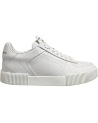 Dolce & Gabbana - White Miami Leather Low Top Men Sneakers Shoes - Lyst