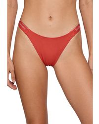 Calvin Klein - Orange Recycled Polyester Bikini - Lyst