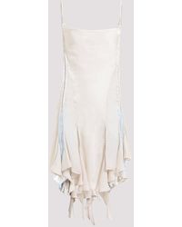 Y. Project - Beige Hook And Eye Slip Dress - Lyst