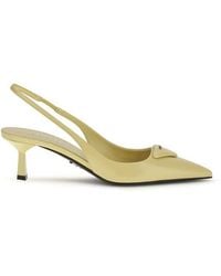 Prada - Slingback Pumps - Lyst