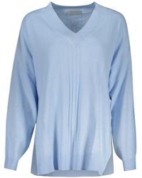 Guess - Light Blue Acrylic Sweater - Lyst