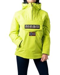 Napapijri - Bicolor Polyamide Shell Jacket - Lyst