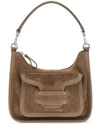 Pierre Hardy - Beige Calf Leather Bos Taurus Shoulder Bag - Lyst