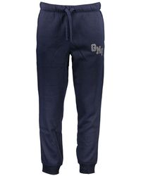 Gianmarco Venturi - Blu Polyester Men's Sports Trouser - Lyst