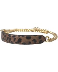 Dolce & Gabbana - Leopard Handbag Accessory Shoulder Strap - Lyst