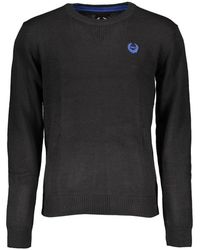 Gianmarco Venturi - Black Cotton Men Sweater - Lyst