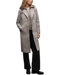 Street One - Beige Polyester Coat - Lyst