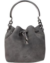 Jimmy Choo - Gray Leather Handbag - Lyst