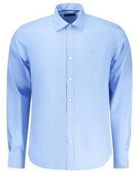 North Sails - Azzurro Cotton Men's Shirt - Lyst