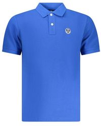 North Sails - Blue Cotton Men's Polo Shirt - Lyst