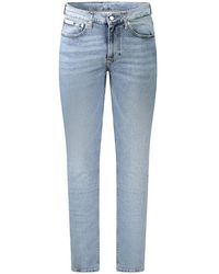Calvin Klein - Cotton Jeans - Lyst