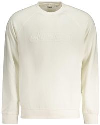 Guess - White Cotton Men's Sweatshirt - Lyst