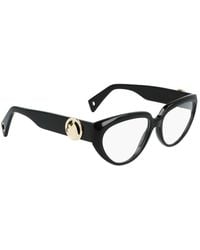 Lanvin - Black Acetate Frames - Lyst