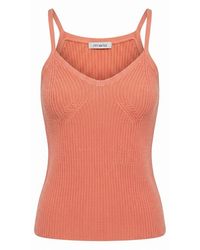 Malo - Pink Wool Tank - Lyst