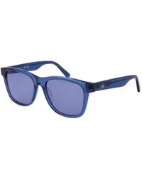 GANT - Blue Acetate Sunglasses - Lyst