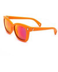 Italia Independent - Red Acetate Sunglasses - Lyst
