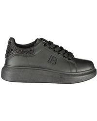 Laura Biagiotti - Black Polyurethane 's Sneaker - Lyst