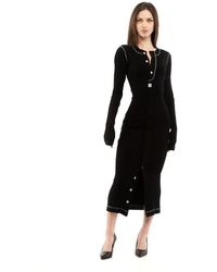 Moschino - Multicolor Cotton Casual Dress - Lyst