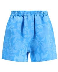 Balenciaga - Floral Patterned Shorts - Lyst