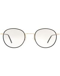 Andy Wolf - Black Metal Glasses (frames) - Lyst