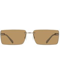 Calvin Klein - Metal Sunglasses - Lyst