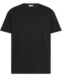 Calvin Klein - Black Cotton T - Lyst