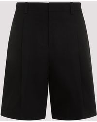 Jil Sander - Black Cotton Trouser 105 Shorts - Lyst
