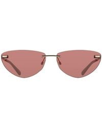 Calvin Klein - Rosa Metallo Sunglass - Lyst