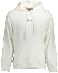 Guess - White Cotton Sweater - Lyst