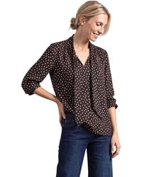 Street One - Brown Viscose Blouse - Lyst