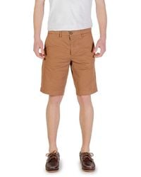 Borghese - Cotton Bermuda - Lyst