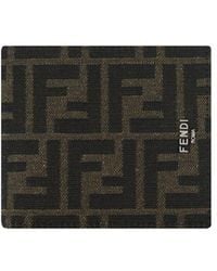 Fendi - Calf Leather Bos Taurus Wallet - Lyst