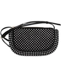 JW Anderson - Black Leather Crossbody Bag - Lyst