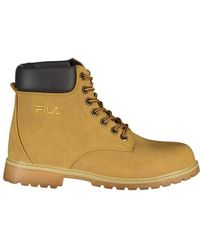 Fila - Sunny Lace-Up Embroide Boots - Lyst