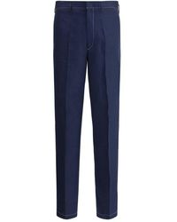 Prada - Linen Pants - Lyst