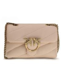 Pinko - Multicolor Calf Leather Bos Taurus Shoulder Bag - Lyst
