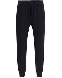 Prada - Black Nylon Athletic Pants - Lyst