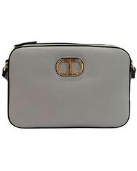 Twinset - Blue Pu Crossbody Bag - Lyst