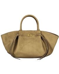 Guess - Green Polyester Handbag - Lyst