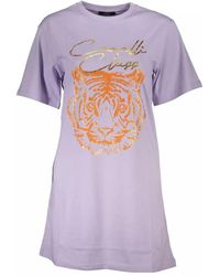 Class Roberto Cavalli - Cotton Tops & T-shirt - Lyst